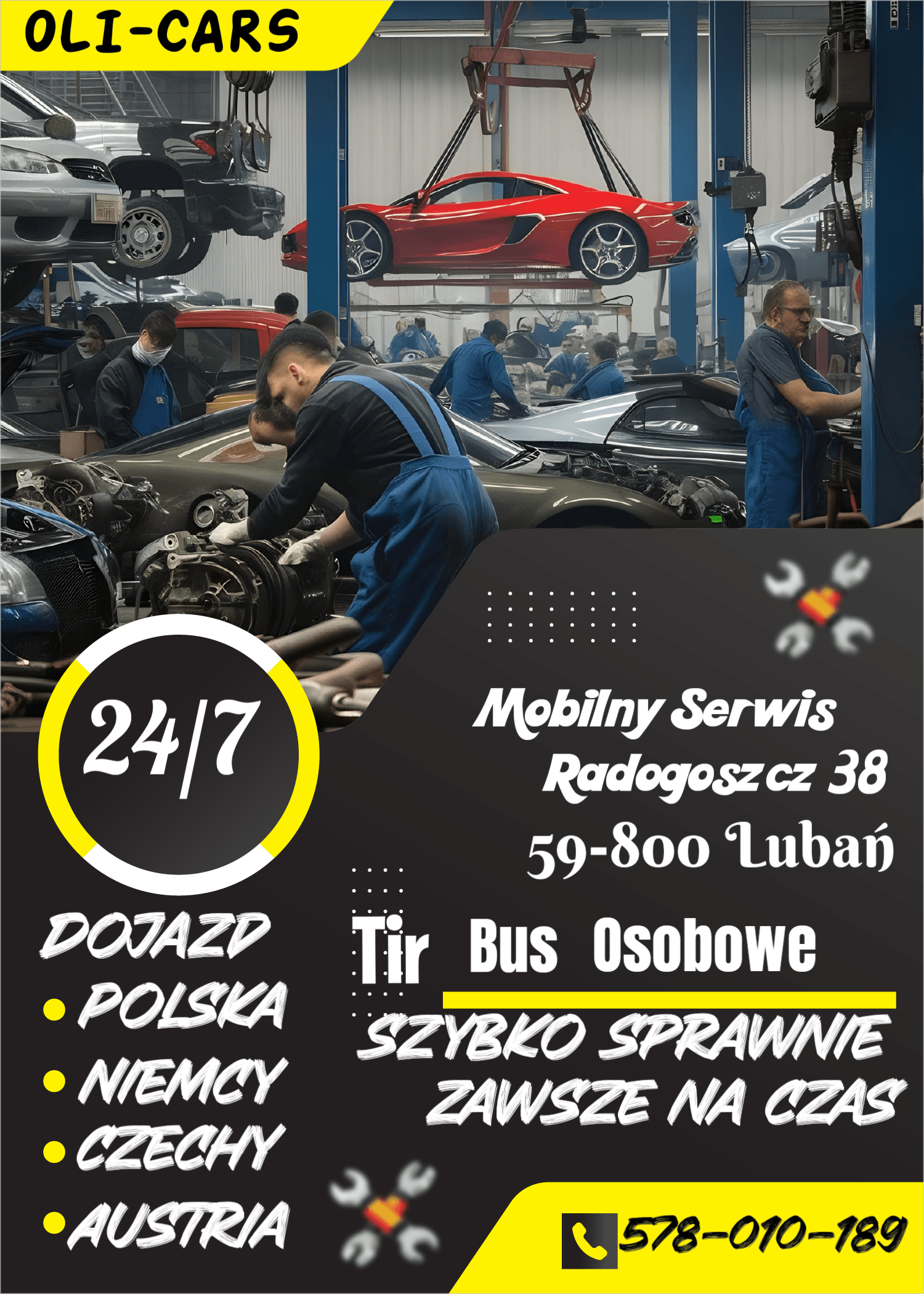 OLI-CARS Warsztat samochodowy 24 h
