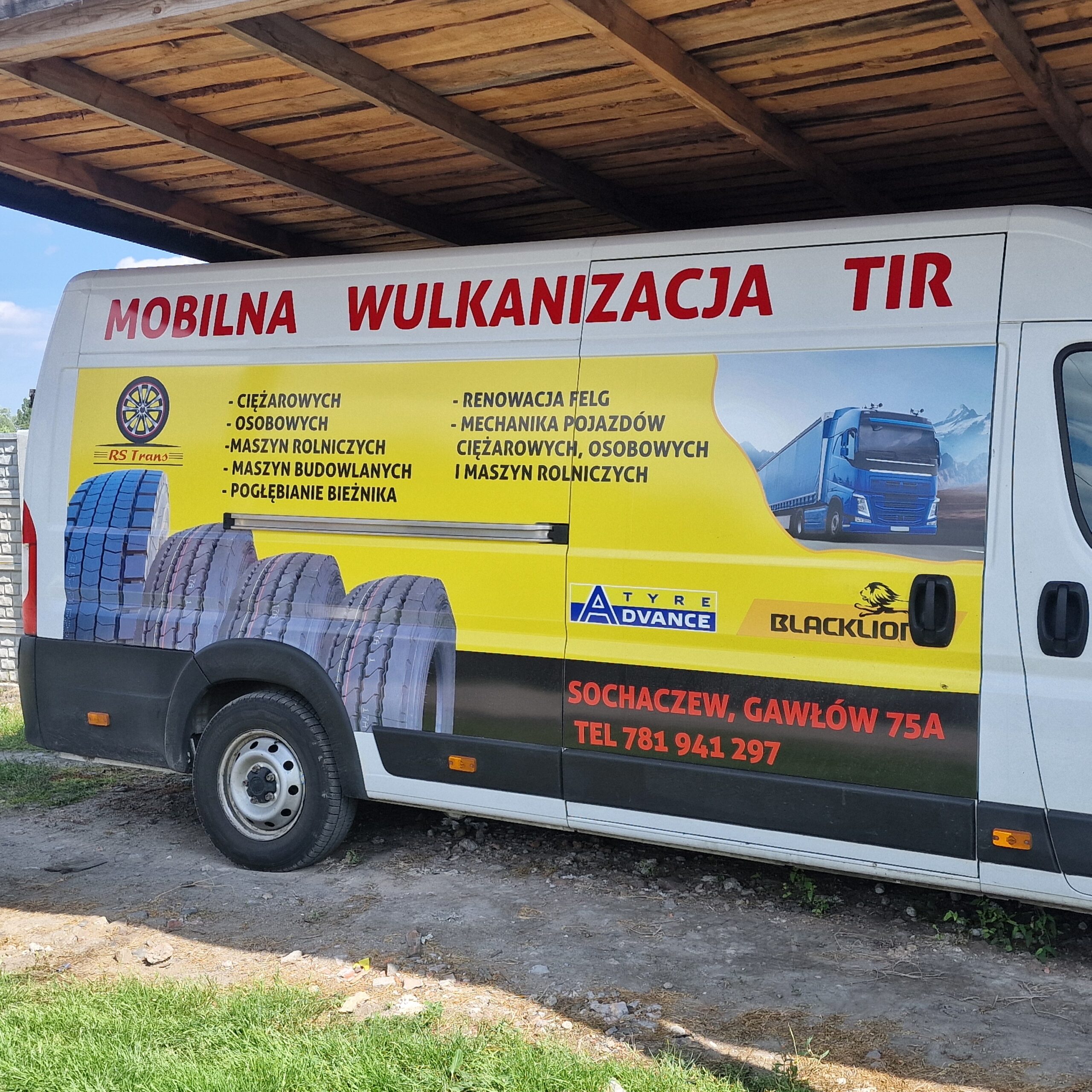 R.S.TRANS Mobilna I stacjonarna wulkanizacja samochodów osobowych dostawczych ciężarowych.